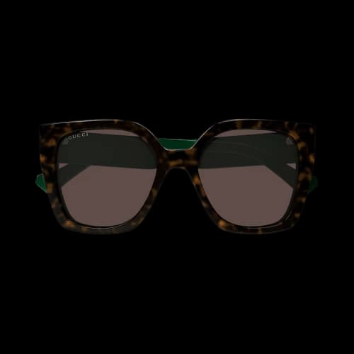 Gucci Square Sunglasses 'Brown'