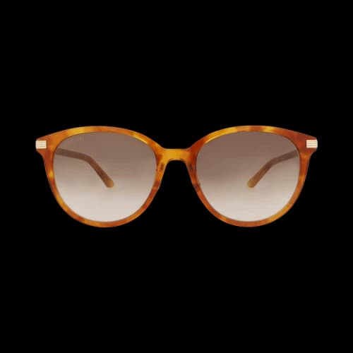 Gucci Round-Frame Recycled Acetate Sunglasses Havana Havana Brown (GG1452SK-30014452-004)
