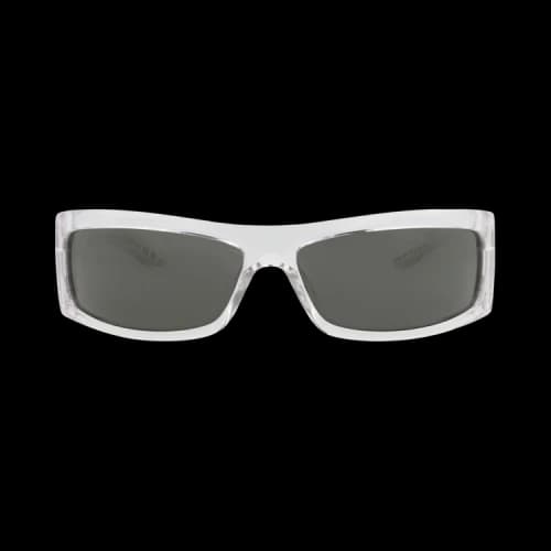 Gucci Shield-Frame Injection Sunglasses Crystal Crystal Grey (GG1492S-30014769-004)