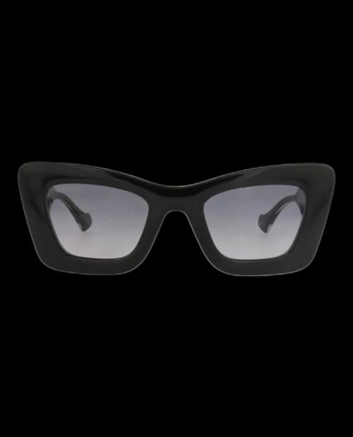 Gucci Cat Eye-Frame Injection Sunglasses Black Crystal Grey (GG1552S-30014828-001)