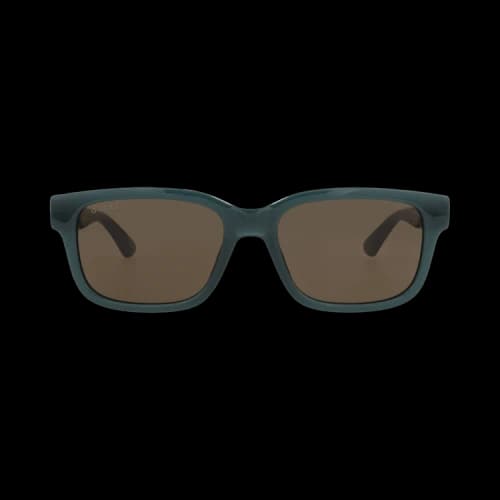 Gucci Square-Frame Injection Sunglasses Blue Blue Brown (GG1583S-30014853-003)
