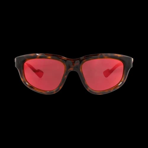 Gucci Round-Frame Injection Sunglasses Havana Havana Red (GG1622S-30014933-002)
