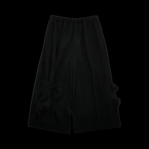 Comme des Garçons Bow Tie Detail Pants 'Black'