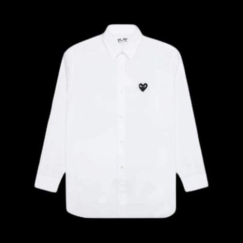 Comme des Garçons Slit Shirt Dress 'Black'