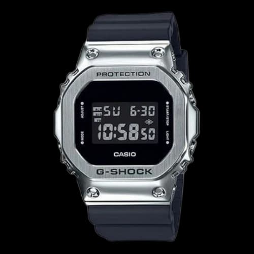 CASIO G-Shock Square 'Black Silver'