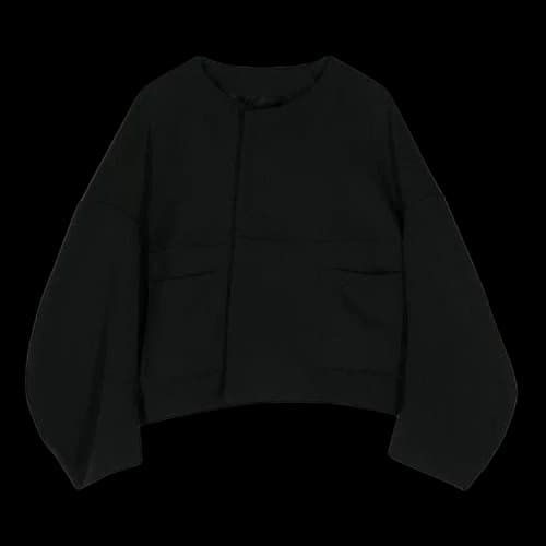 Comme des Garçons Collarless Jacket 'Black'