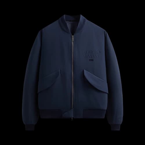 Kith Giorgio Armani x New York Knicks Bomber Jacket Nocturnal