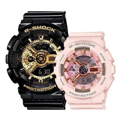 CASIO Baby-G 'Black & Pink Set'