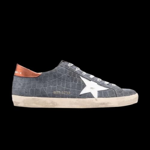 Golden Goose Superstar 'Croco Grey'