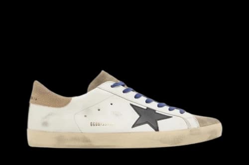 Golden Goose Superstar 'White Taupe Black'
