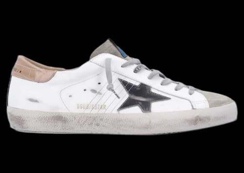 Golden Goose Super Star White Ice Black Beige