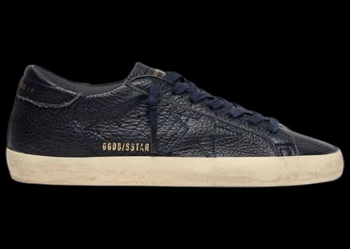 Golden Goose Super-Star Navy Blue