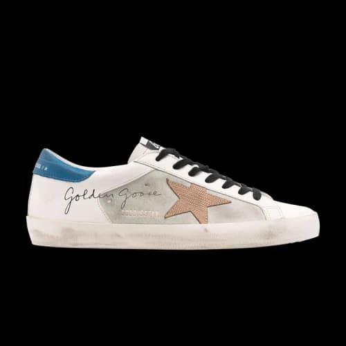 Golden Goose Superstar 'White Blue Lizard'