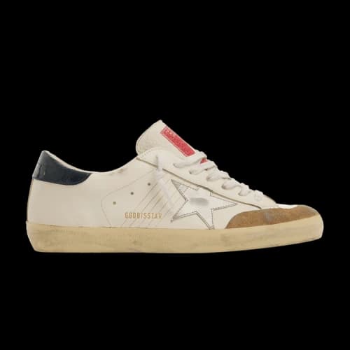Golden Goose Superstar 'White Beige Silver Blue'