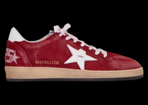 Golden Goose Ball Star Dark Red