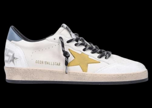 Golden Goose Ball Star White Honey Water Blue