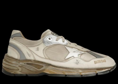 Golden Goose Running Dad-Star White Beige