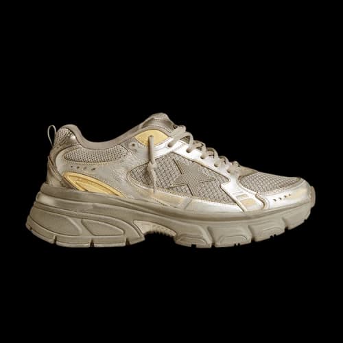 Golden Goose Lightstar 'Metallic Silver'
