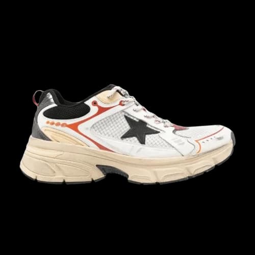 Golden Goose Lightstar 'White Red Black'
