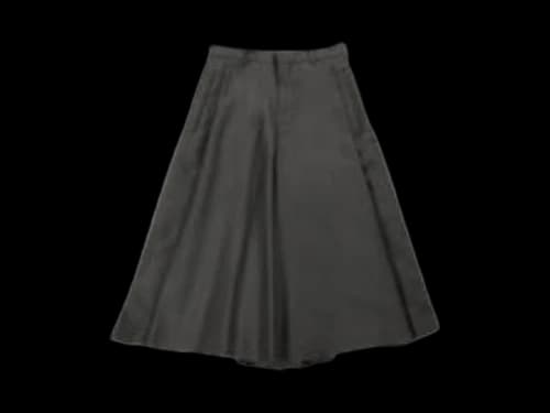 Comme des Garcons Casual Wide Leg Pants Mixco Wash