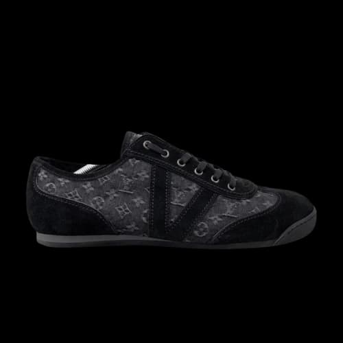 Louis Vuitton Monogram Sneaker 'Black Denim'