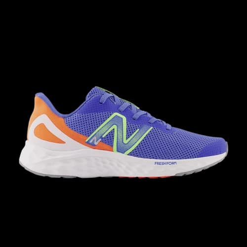 New Balance Fresh Foam Arishi v4 Big Kid Wide 'Bright Lapis Neon Dragonfly'