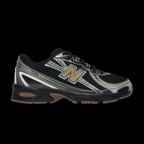 New Balance 740 Black Grey Olive (GS)