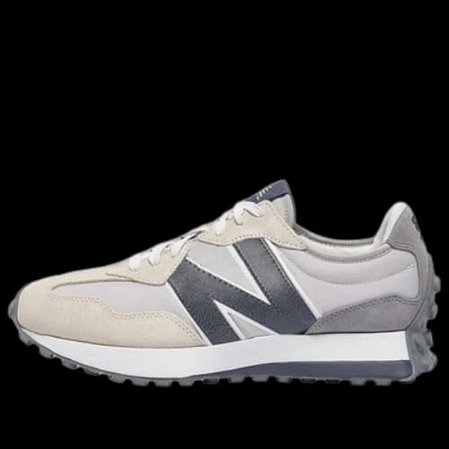New Balance Foot Locker x 327 Grey Day 'Gray White Navy Blue'
