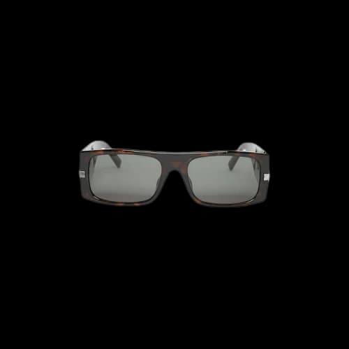 Givenchy Micro Logo Square Sunglasses 'Dark Havana/Green'