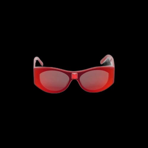 Givenchy Cat Eye Sunglasses 'Shiny Red/Bordeaux Mirror'