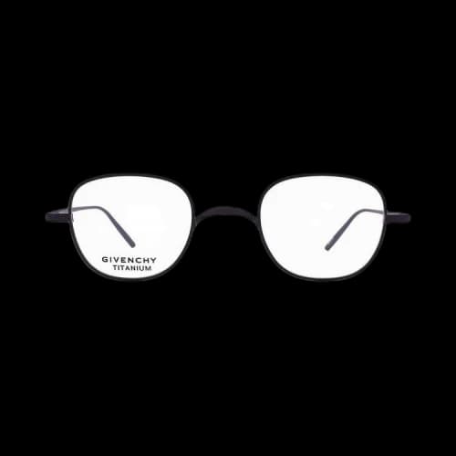 Givenchy Round Optical Glasses 'Black/Transparent'