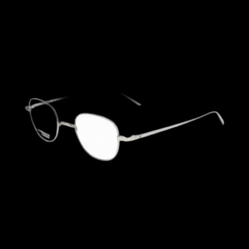 Givenchy Round Optical Glasses 'Palladium/Transparent'