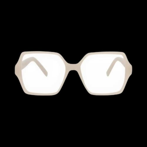 Givenchy Square Optical Glasses 'Beige/Transparent'