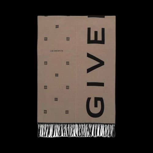 Givenchy 4G Knit Scarf 'Beige/Black'
