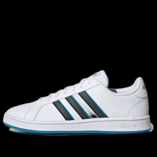 adidas neo Grand Court Base 'White Blue Black'