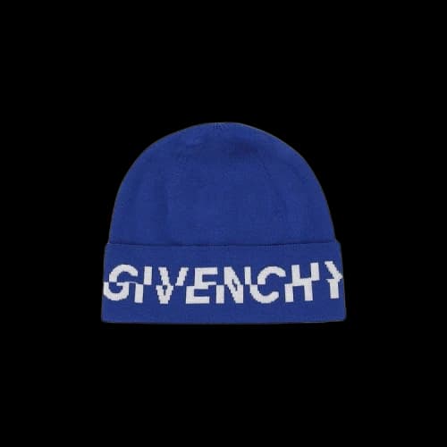 Givenchy Logo Wool Beanie 'Blue'