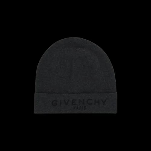 Givenchy Logo Knit Beanie 'Grey'