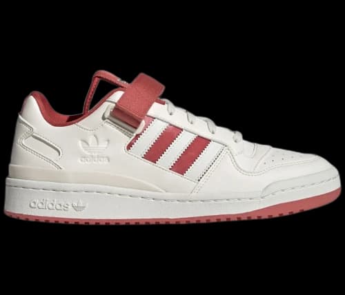 adidas Forum Low White Crew Red