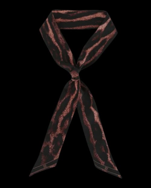 Givenchy Logo Printed Silk Scarf Multi