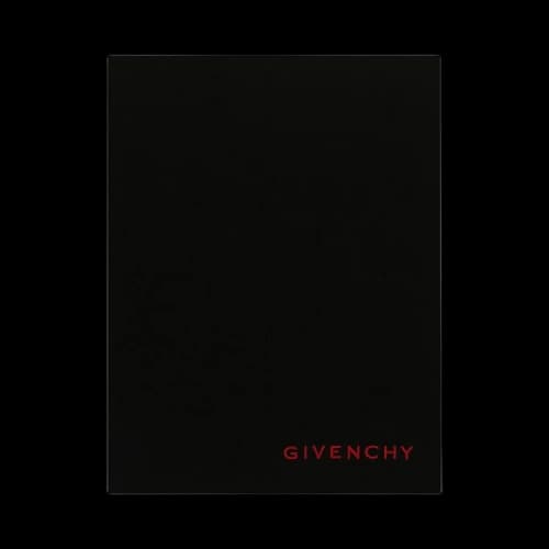 Givenchy Ribbed Wool Logo Scarf 'Black'