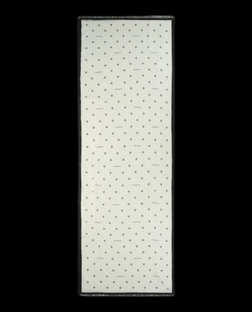 Givenchy Plumetis Scarf White/Black