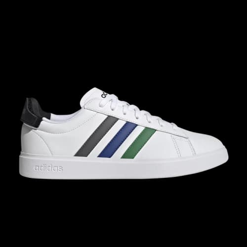 adidas Grand Court 2.0 'Green Blue Grey Stripe'
