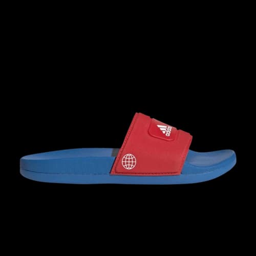 adidas LEGO x Adilette Slide J 'Red Shock Blue'
