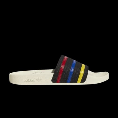 adidas Adilette Slide 'Black Team Power Red'