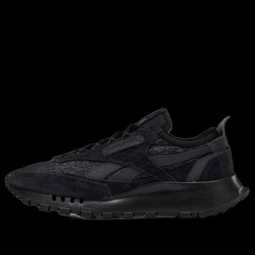 Reebok Classic Leather Legacy Shock Absorption Shoes/Sneakers Unisex Black