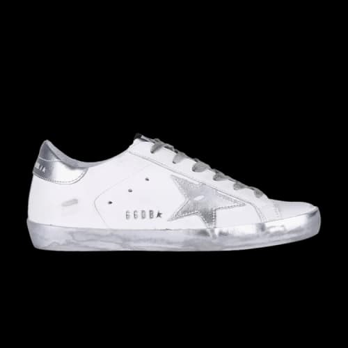 Golden Goose Superstar 'White Silver' (Women's)