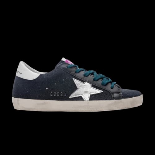 Golden Goose Superstar 'Black Silver' (Women's)