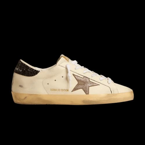 Golden Goose Superstar LTD 'White Light Brown Metallic' (Women's)