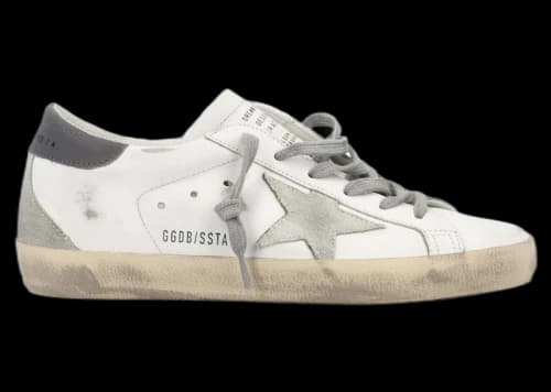 Golden Goose Superstar Deluxe White Ice Dark Grey (Women's)
