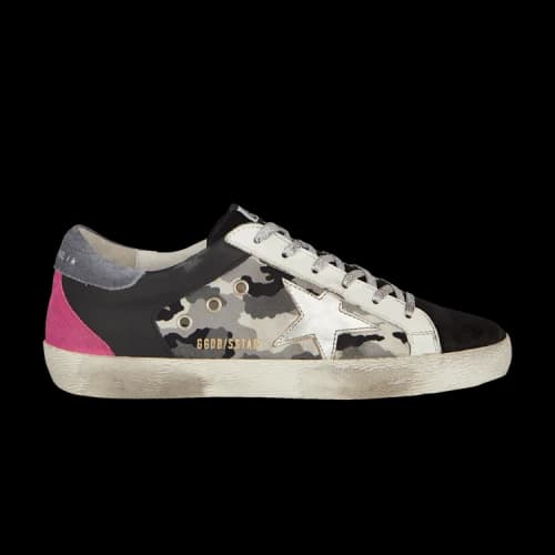 Golden Goose Superstar Double Quarter 'Black Camo' (Women's)